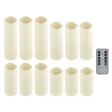 12 Piece Levitt Flameless LED Candle Set